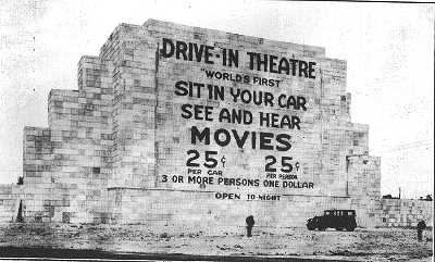 Image result for first drive in movie theater